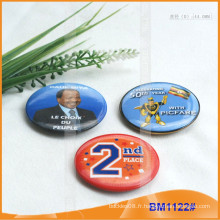 Insigne badge personnalisé imprimé personnalisé avec embout sécurisé pour promotion BM1122